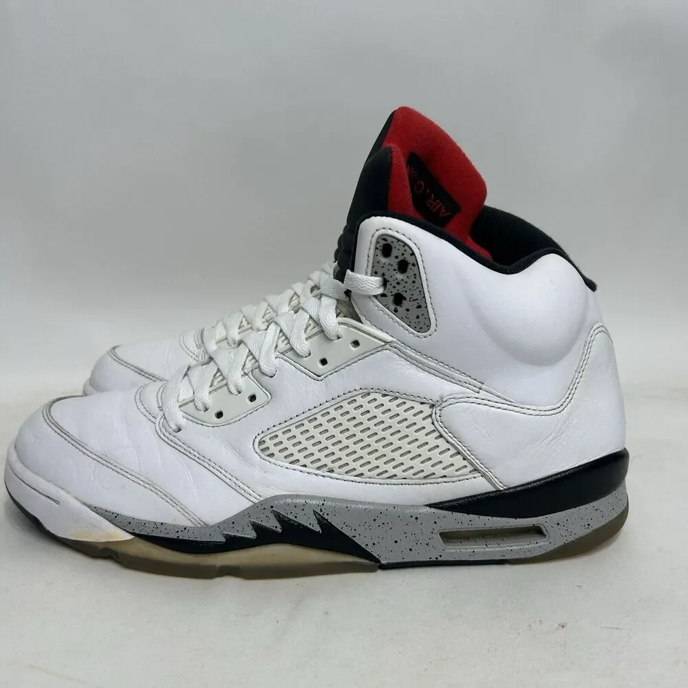 Nike Shoes Air Jordan 5 Retro “White Cement” 2024